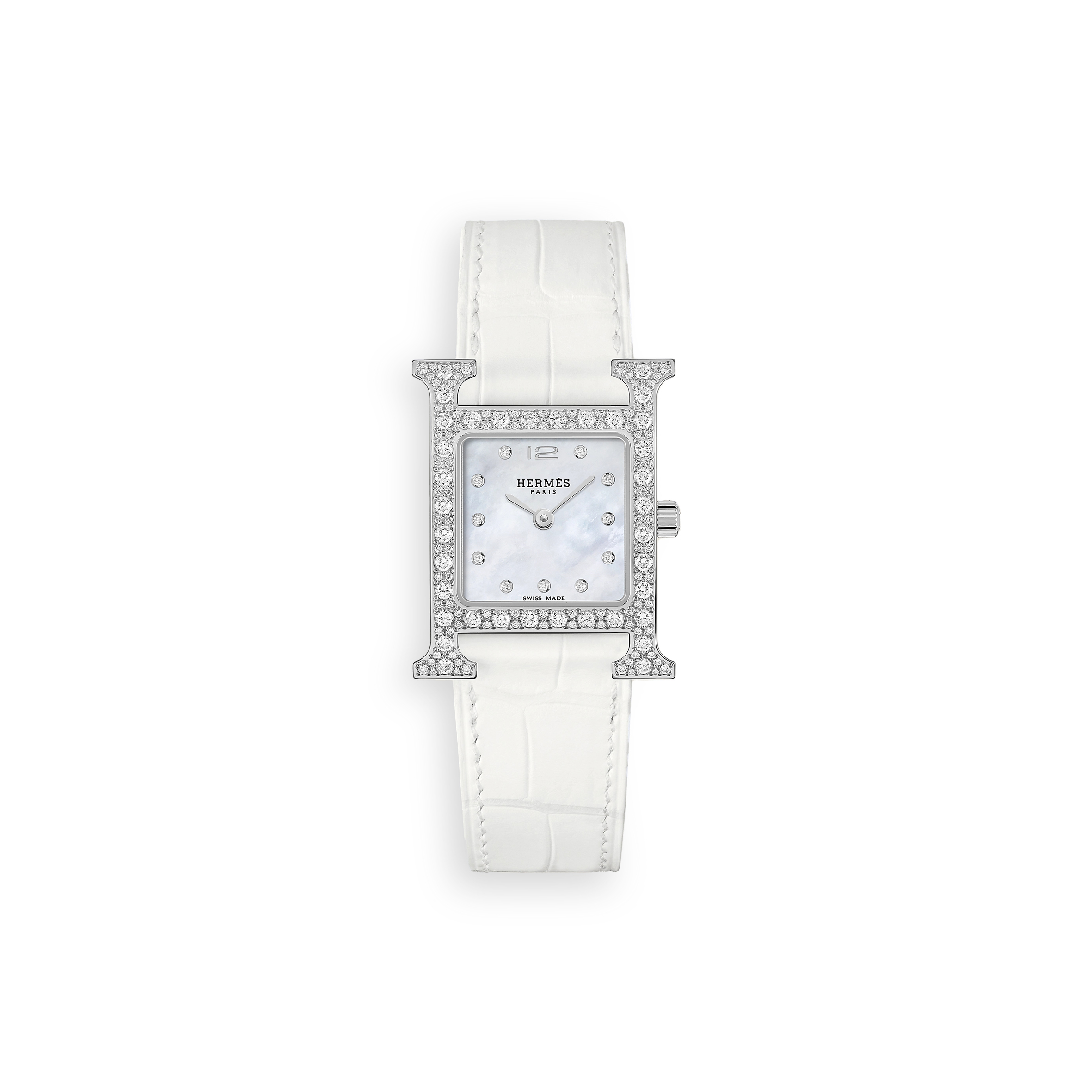 HERMES HEURE H WATCH, SMALL MODEL, 25 MM W403069WW00